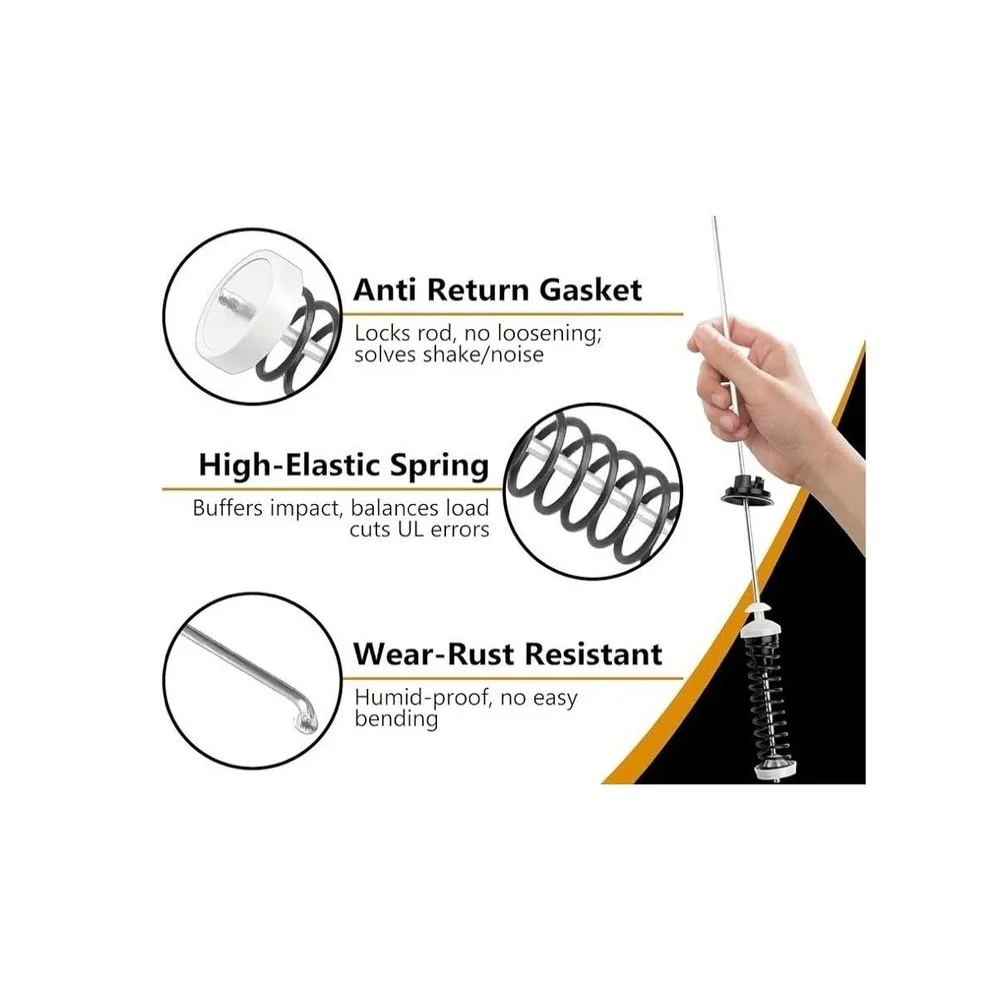 W11396716 Washer Suspension Rod Kit White For Whirlpool Maytag Amana Kenmore